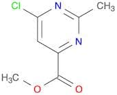 Methyl 6-Chloro-2-Methylpyrimidine-4-Carboxylate
