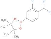 2-[4-(difluoromethyl)-3-fluorophenyl]-4,4,5,5-tetramethyl-1,3,2-dioxaborolane