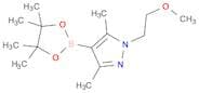 1-(2-Methoxyethyl)-3,5-dimethyl-4-(tetramethyl-1,3,2-dioxaborolan-2-yl)-1H-pyrazole