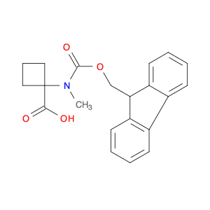 1-((((9H-Fluoren-9-yl)methoxy)carbonyl)(methyl)amino)cyclobutane-1-carboxylic acid