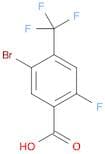 5-Bromo-2-fluoro-4-(trifluoromethyl)benzoic acid