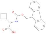 2-((((9H-Fluoren-9-yl)methoxy)carbonyl)amino)-2-cyclobutylacetic acid