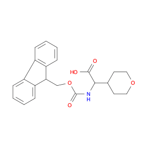 2-([(9H-Fluoren-9-ylmethoxy)carbonyl]amino)-2-(oxan-4-YL)acetic acid