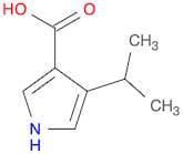 4-(propan-2-yl)-1H-pyrrole-3-carboxylic acid