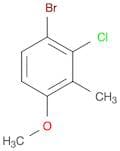 1-Bromo-2-chloro-4-methoxy-3-methylbenzene