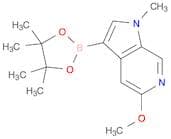 5-Methoxy-1-methyl-3-(4,4,5,5-tetramethyl-1,3,2-dioxaborolan-2-yl)-1H-pyrrolo[2,3-c]pyridine
