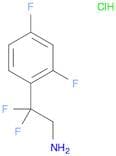 2-(2,4-Difluorophenyl)-2,2-difluoroethan-1-amine hydrochloride