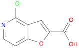 4-chlorofuro[3,2-c]pyridine-2-carboxylic acid