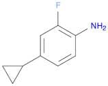 4-Cyclopropyl-2-fluoroaniline