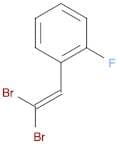 1-(2,2-DIBROMOETHENYL)-2-FLUOROBENZENE