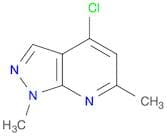4-Chloro-1,6-dimethyl-1H-pyrazolo[3,4-b]pyridine