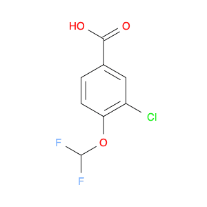 3-chloro-4-(difluoromethoxy)benzoic acid