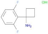 1-(2,6-difluorophenyl)cyclobutan-1-amine hydrochloride