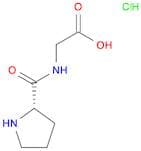 2-{[(2S)-pyrrolidin-2-yl]formamido}acetic acid hydrochloride