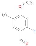 2-fluoro-4-methoxy-5-methylbenzaldehyde