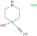 4-Ethynylpiperidin-4-ol hydrochloride