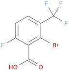 2-Bromo-6-fluoro-3-(trifluoromethyl)benzoic acid