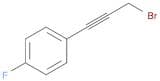 1-(3-Bromo-prop-1-ynyl)-4-fluoro-benzene