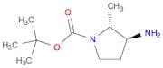 rac-tert-butyl (2R,3S)-3-amino-2-methylpyrrolidine-1-carboxylate, trans