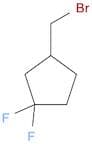 3-(bromomethyl)-1,1-difluorocyclopentane