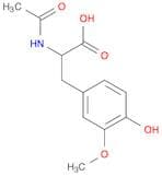 2-acetamido-3-(4-hydroxy-3-methoxyphenyl)propanoic acid