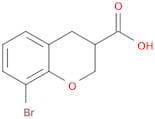 8-Bromo-3,4-dihydro-2H-1-benzopyran-3-carboxylic acid