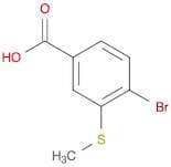 4-Bromo-3-(methylthio)benzoic acid