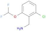 [2-chloro-6-(difluoromethoxy)phenyl]methanamine