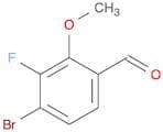 4-Bromo-3-fluoro-2-methoxy-benzaldehyde