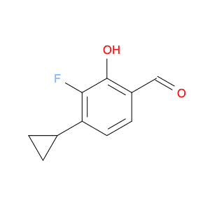 4-Cyclopropyl-3-fluoro-2-hydroxybenzaldehyde