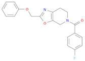 5-(4-fluorobenzoyl)-2-(phenoxymethyl)-4H,5H,6H,7H-[1,3]oxazolo[5,4-c]pyridine