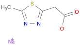 Sodium 2-(5-Methyl-1,3,4-Thiadiazol-2-Yl)Acetate