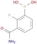 (3-Carbamoyl-2-fluorophenyl)boronic acid