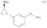 (1R,2S)-2-(3-methoxyphenyl)cyclopropan-1-amine hydrochloride