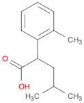 4-methyl-2-(2-methylphenyl)pentanoic acid