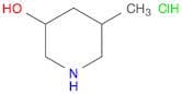 5-methylpiperidin-3-ol hydrochloride
