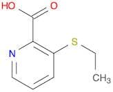 3-(Ethylsulfanyl)pyridine-2-carboxylic acid