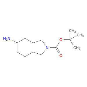 tert-butyl 5-amino-octahydro-1H-isoindole-2-carboxylate, Mixture of diastereomers