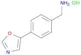 [4-(1,3-OXAZOL-5-YL)PHENYL]METHANAMINE HYDROCHLORIDE