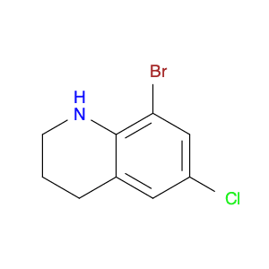 8-bromo-6-chloro-1,2,3,4-tetrahydroquinoline