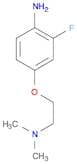 4-[2-(Dimethylamino)ethoxy]-2-fluoroaniline