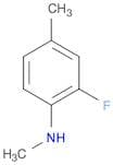 2-fluoro-N,4-dimethylaniline