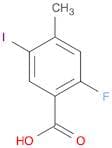 2-fluoro-5-iodo-4-methylbenzoic acid