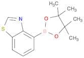4-(TETRAMETHYL-1,3,2-DIOXABOROLAN-2-YL)-1,3-BENZOTHIAZOLE