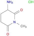3-Amino-1-methylpiperidine-2,6-dione hydrochloride