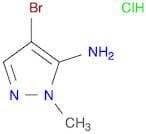 4-bromo-1-methyl-1H-pyrazol-5-amine hydrochloride