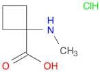 1-(Methylamino)cyclobutane-1-carboxylic acid hydrochloride