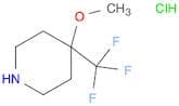 4-methoxy-4-(trifluoromethyl)piperidine hydrochloride