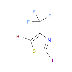 5-bromo-2-iodo-4-(trifluoromethyl)-1,3-thiazole