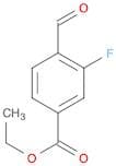 Ethyl 3-fluoro-4-formylbenzoate